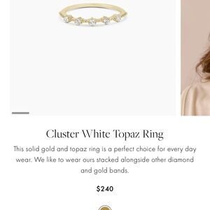 Gorjana Excellent Condition size 7